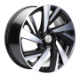 Легковой диск Khomen Wheels KHW1801 7,5x18 5x114,3 ET45 67,1 Black-FP