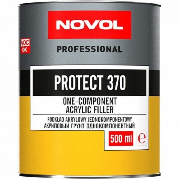 Novol 1K PROTECT 370 серый 0,5 л.